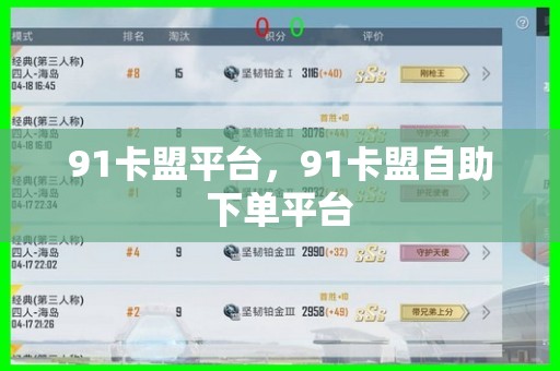 91卡盟自助下单平台冰壶联赛、DNF联赛专业DNF辅助