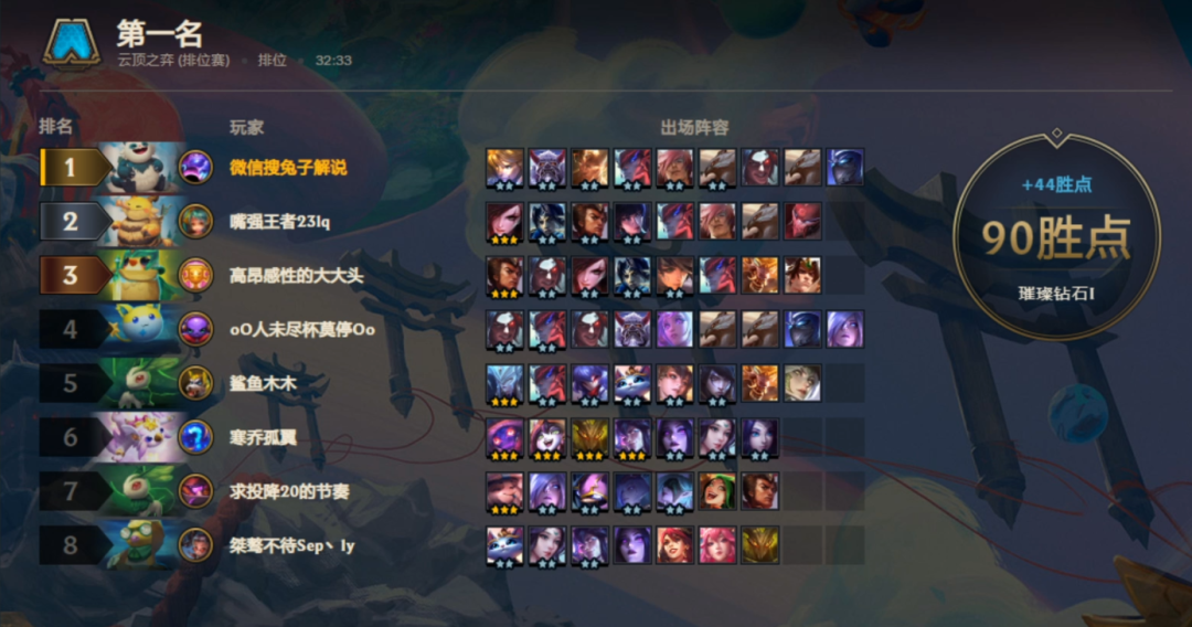 兔子从大师掉到钻 1，这个赛季的游戏套路你掌握了吗？