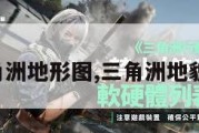 三角洲地形图,三角洲地貌图。