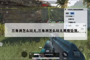 三角洲怎么玩儿,三角洲怎么玩儿黑鹰坠落。