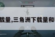 三角洲下载量,三角洲下载量和暗区突围。