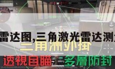 三角形雷达图,三角激光雷达测量原理。