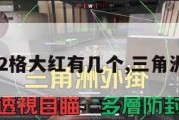 三角洲12格大红有几个,三角洲有多大。