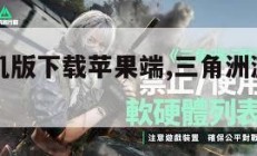 三角洲手机版下载苹果端,三角洲游戏怎么玩。