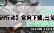 《三角洲行动》官网下载,三角洲官网。