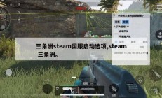 三角洲steam国服启动选项,steam 三角洲。