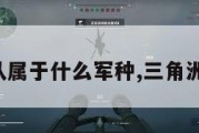 三角洲部队属于什么军种,三角洲部队全称。