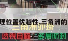 三角洲地理位置优越性,三角洲的区位条件。