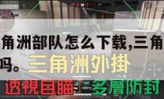 电脑版三角洲部队怎么下载,三角洲部队win10能玩吗。